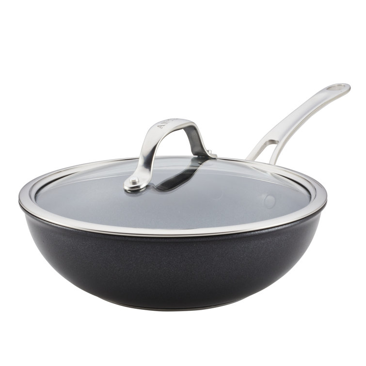 AnolonX Hybrid Cookware Nonstick Stir Fry Wok with Lid, 10Inch & Reviews Wayfair